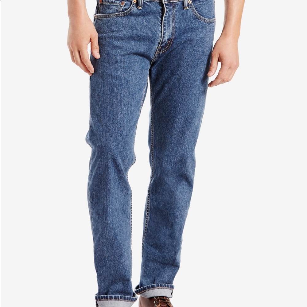 505 Levi’s Dark Denim Blue Jeans -Like New